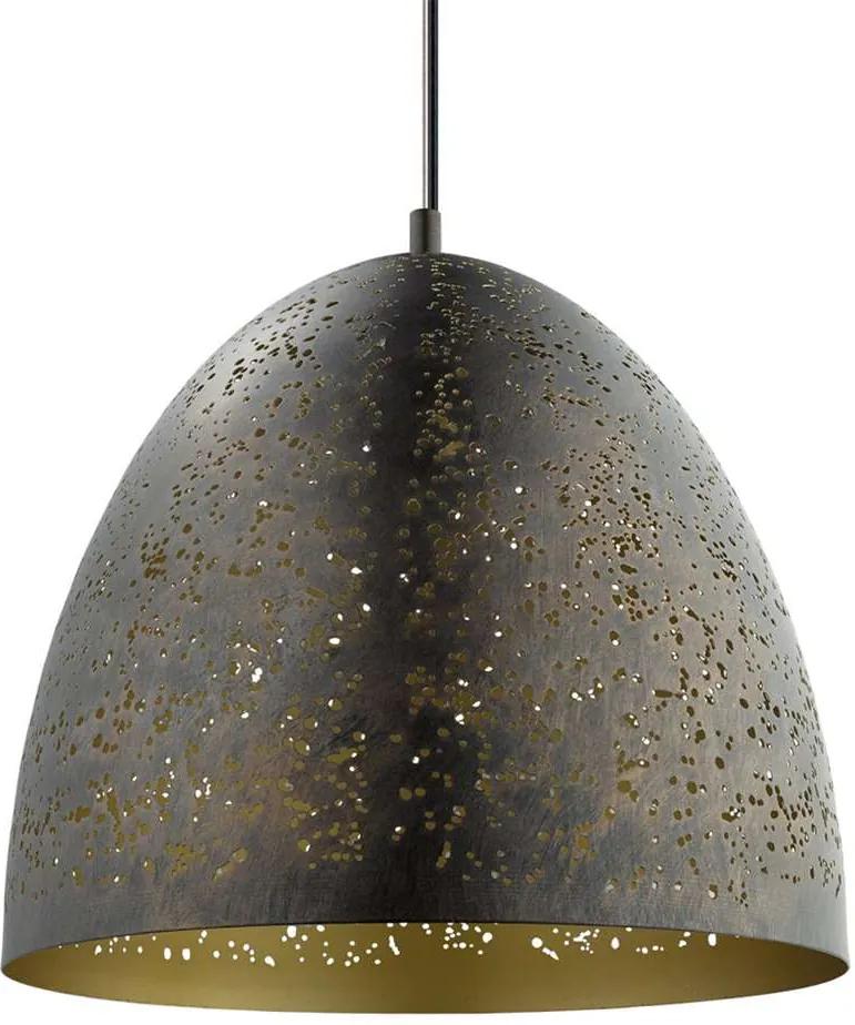 EGLO hanglamp Safi - bruin/goud - 40 cm - Leen Bakker