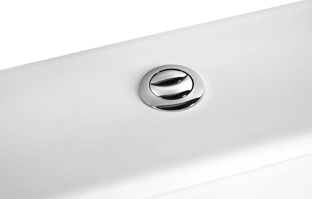 Sapho Avis staand toilet randloos met vortex spoeling en softclose zitting wit glans