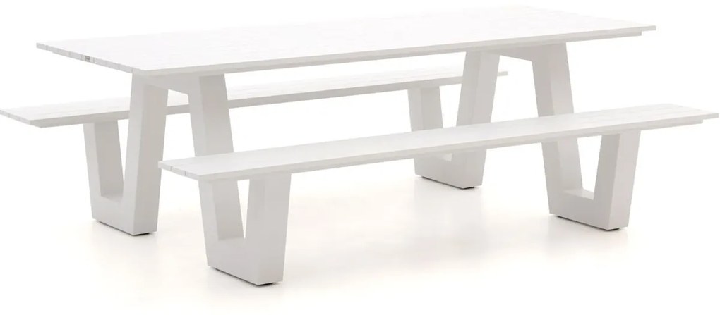 Picknickset Bellagio  | 6 personen | Tuinset aluminium  | 220x155cm | Kees Smit Tuinmeubelen
