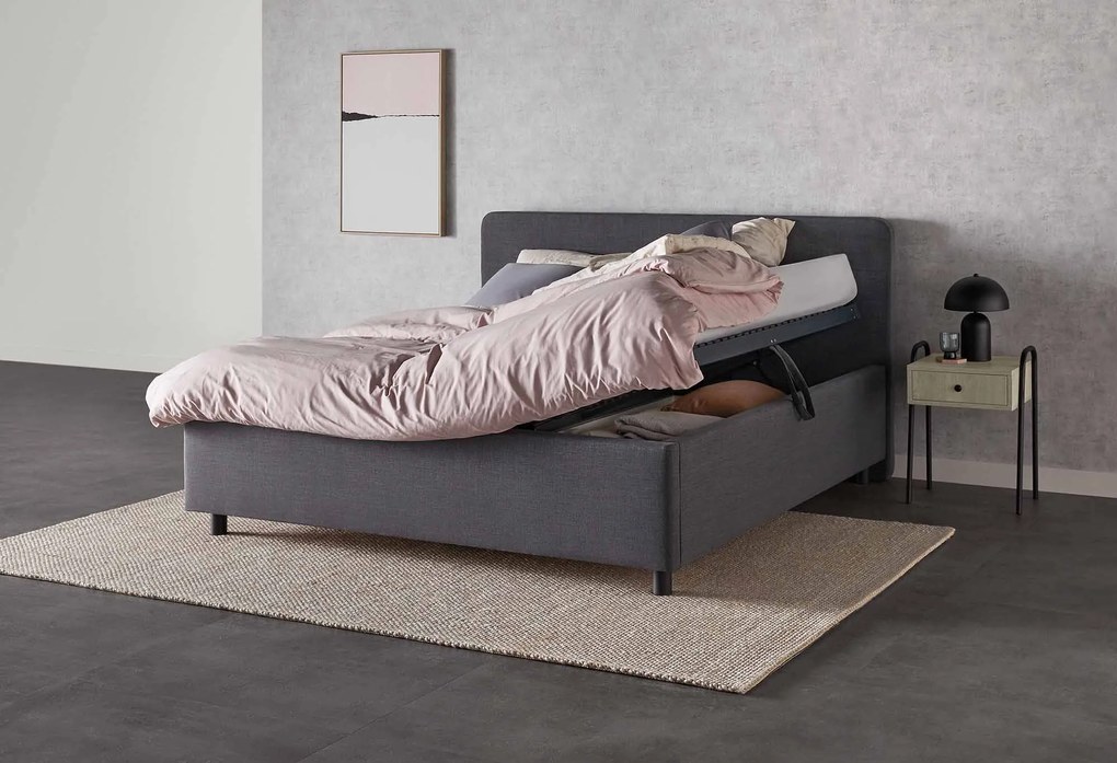 Gestoffeerd Bedframe Home 51 – Bij Swiss Sense
