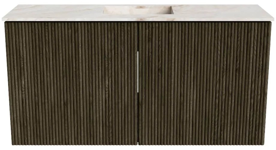 Mondiaz Joya DLux 80cm toiletmeubel shadow met wastafel faye midden 1 kraangat frappe