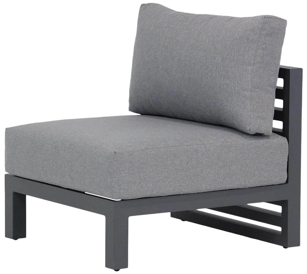 Hoek loungeset 5 personen Aluminium Grijs Santika Furniture Santika Jaya