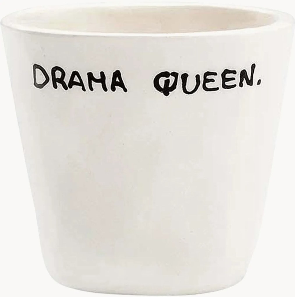 Espressokopje Drama Queen van keramiek