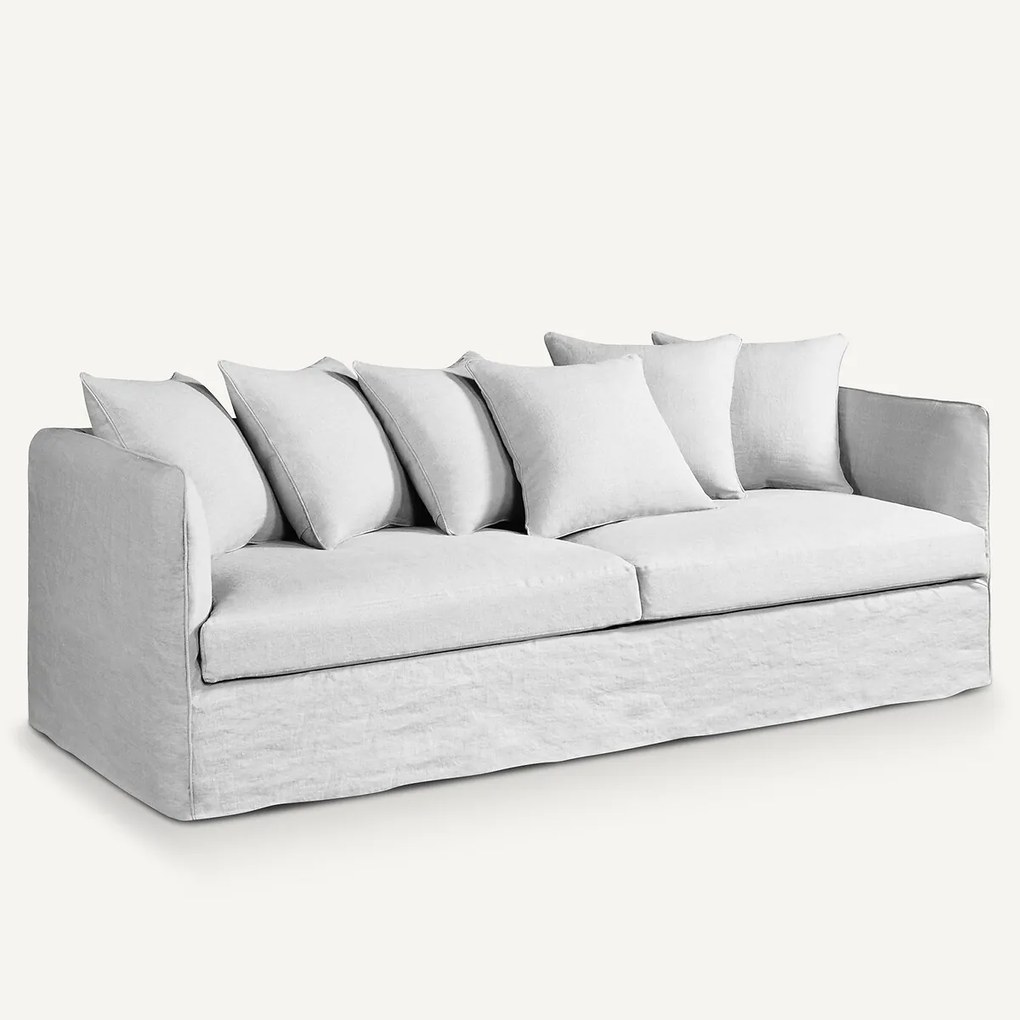 3-, 4- of 5-zitsbank, gekreukt linnen, Neo Chiquito