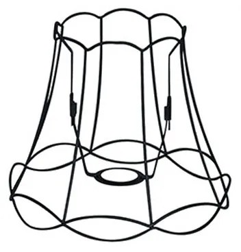 Metalen lampenkap zwart 25/21 - Granny Frame