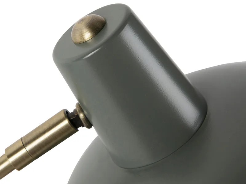 Smart tafellamp met dimmer groen met brons incl. Wifi P45 - Milou Retro E14 rond Binnenverlichting Lamp
