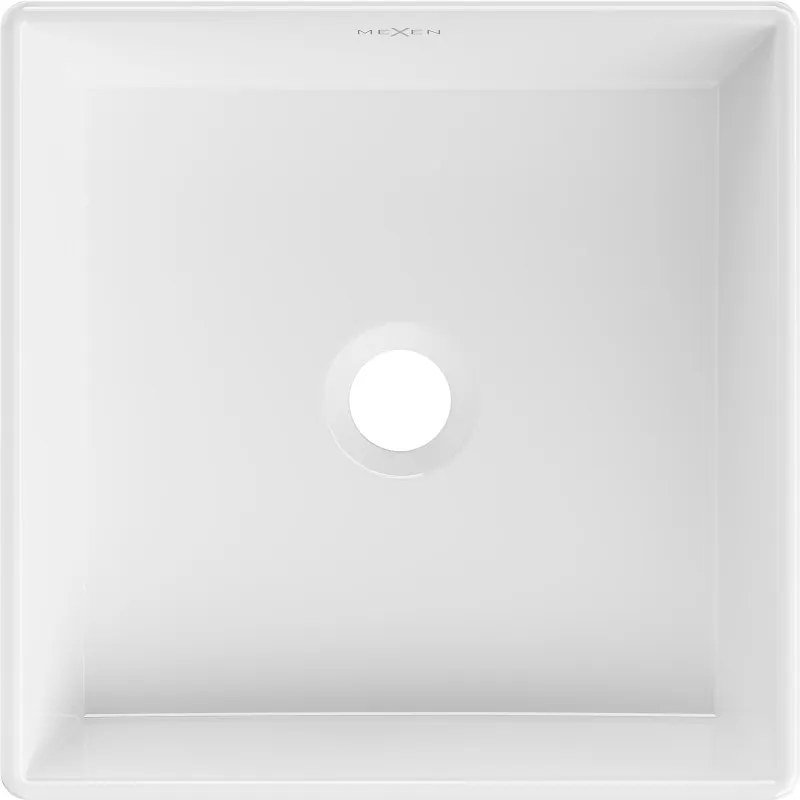 Mexen Goya opbouwwastafel 35 x 35 cm, wit - 22183500