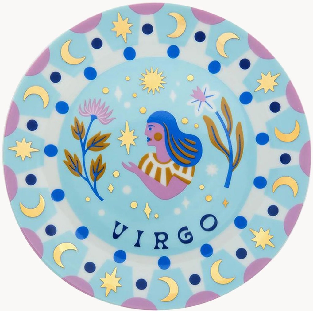 Porseleinen dessertbord Virgo