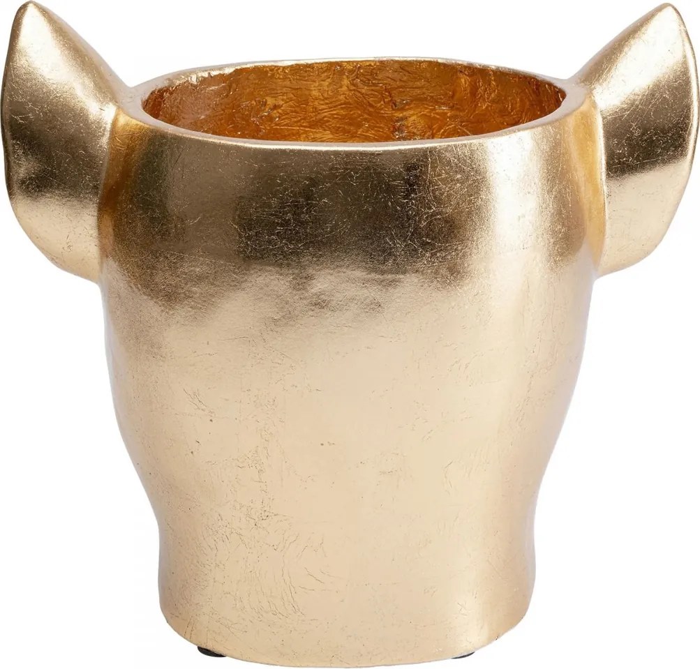Bulldog Plantenbak Goud