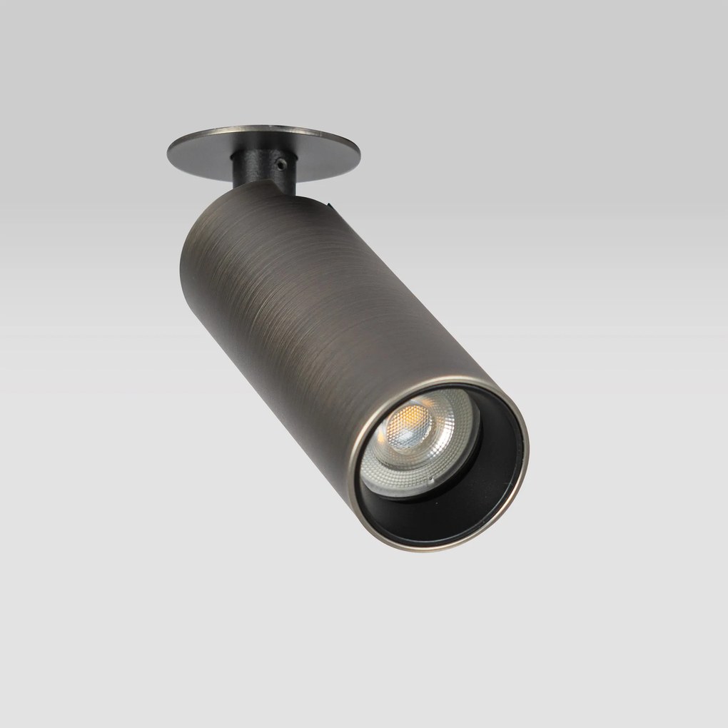 Vigo 1-lichts Inbouwspot Gun Metal