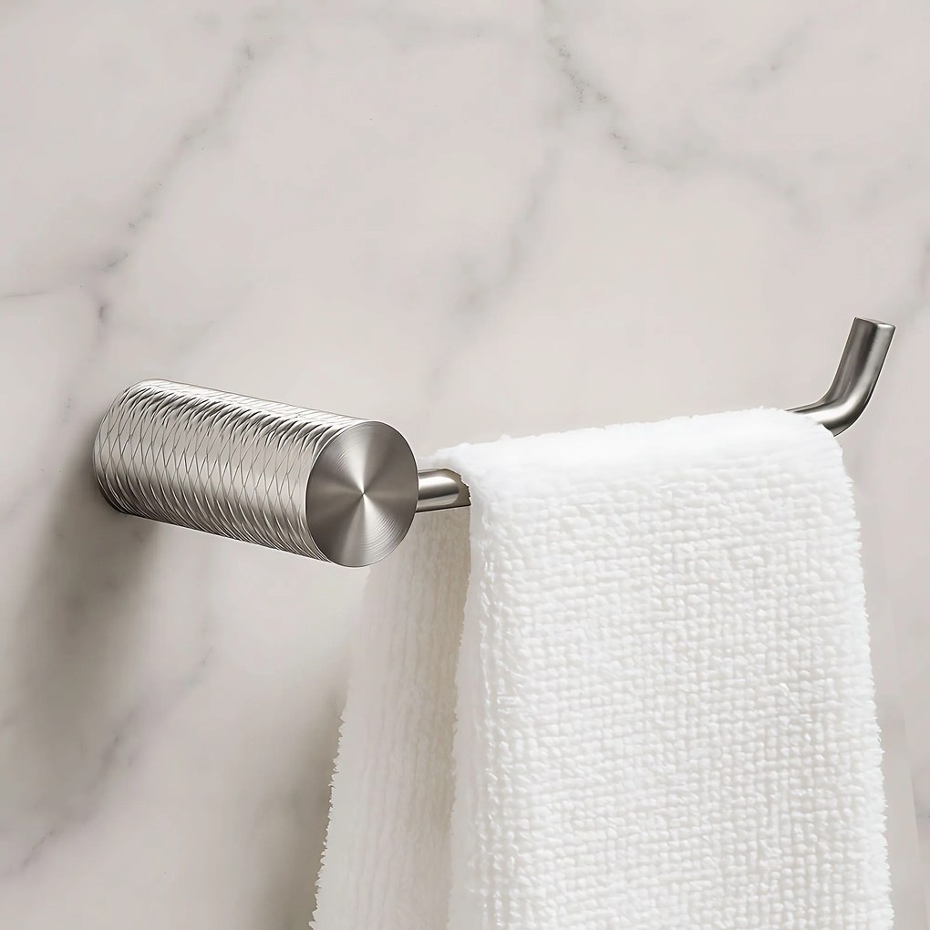 Badkamerhanger 9711A Prism Brush Nickle