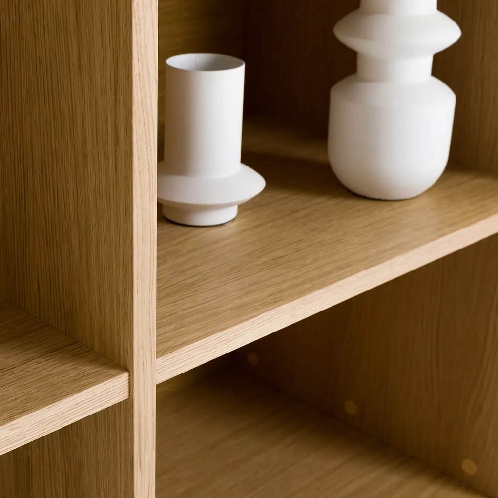 Lage boekenkast, fineereik, Arty