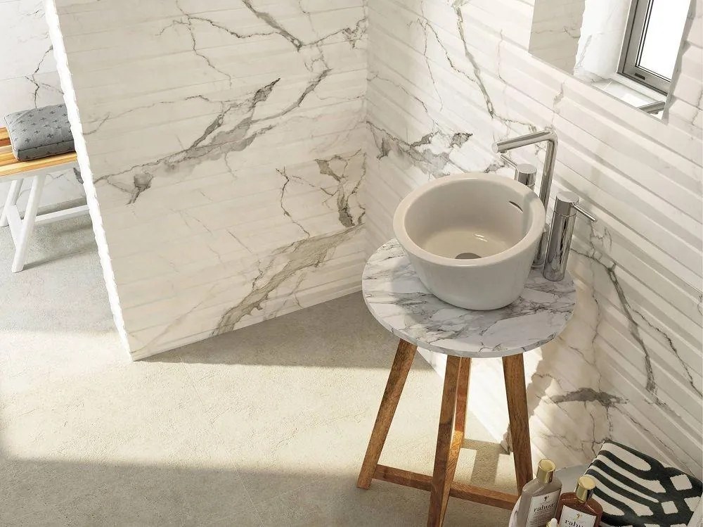 Jabo Downtown Pearl keramische vloertegel 75x75cm gerectificeerd