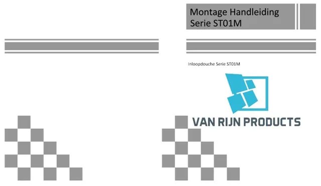 Van Rijn Products ST01 vaste wand - 60x200cm - helder glas met satijnbaan - - dikte 8mm - stabilisatiestang - muurprofiel - Chroom ST0150060GSCHM