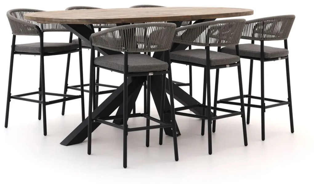 Bellagio Nova Siri/ROUGH-Y Ellips 240cm barset 7-delig