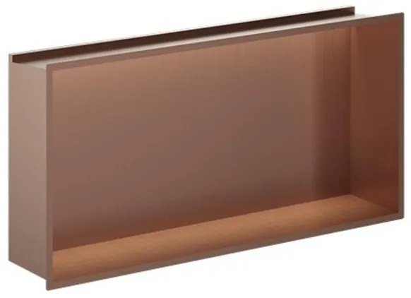 Crosswater Douche Nis - 61x30.5cm - LED-lichtstrip - geborsteld brons NI305610LBZ