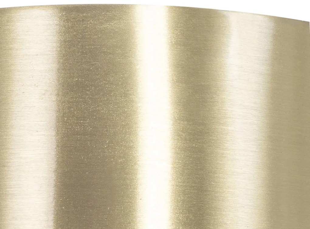 Smart plafondlamp messing met smoke glas incl. Wifi A60 - Stiklo