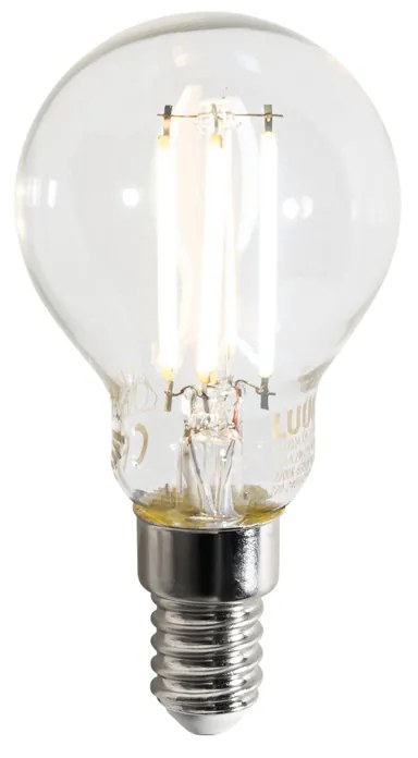 Smart PlafondSpot / Opbouwspot / Plafondspot zwart met goud met smoke glas 4-lichts incl. 4 Wifi P45 - Zuzanna Design E14 bol / globe / rond Binnenverlichting Lamp