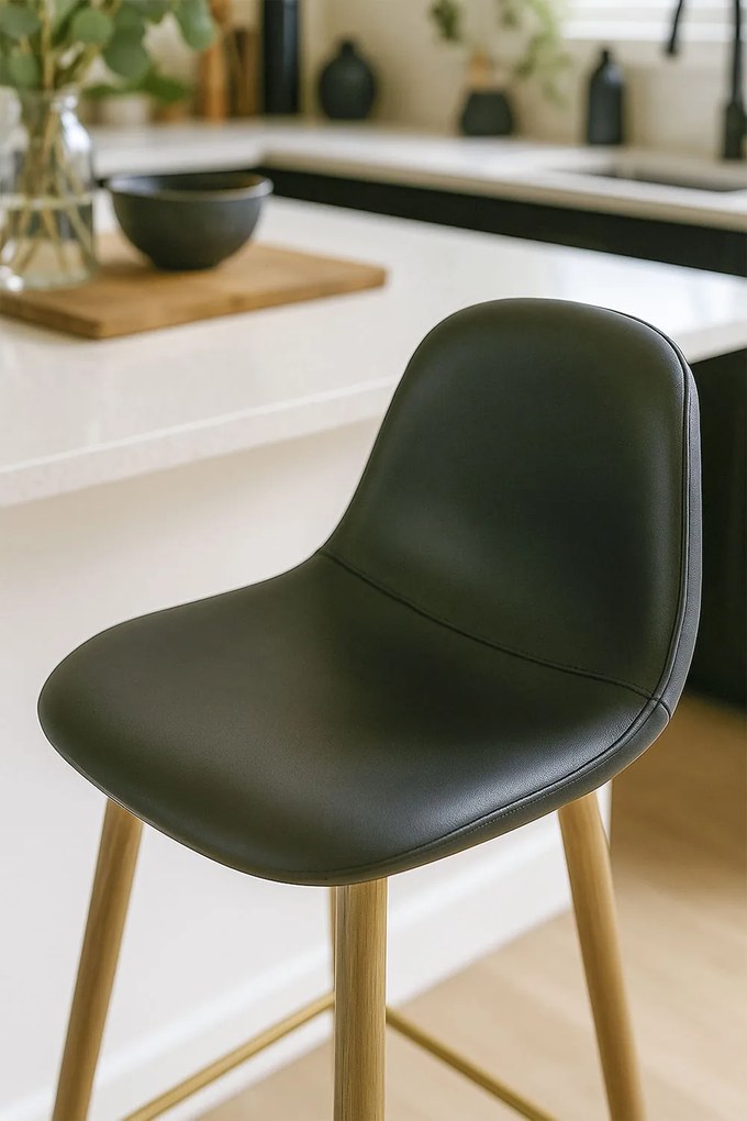 Teok Kunstlederen Kruk