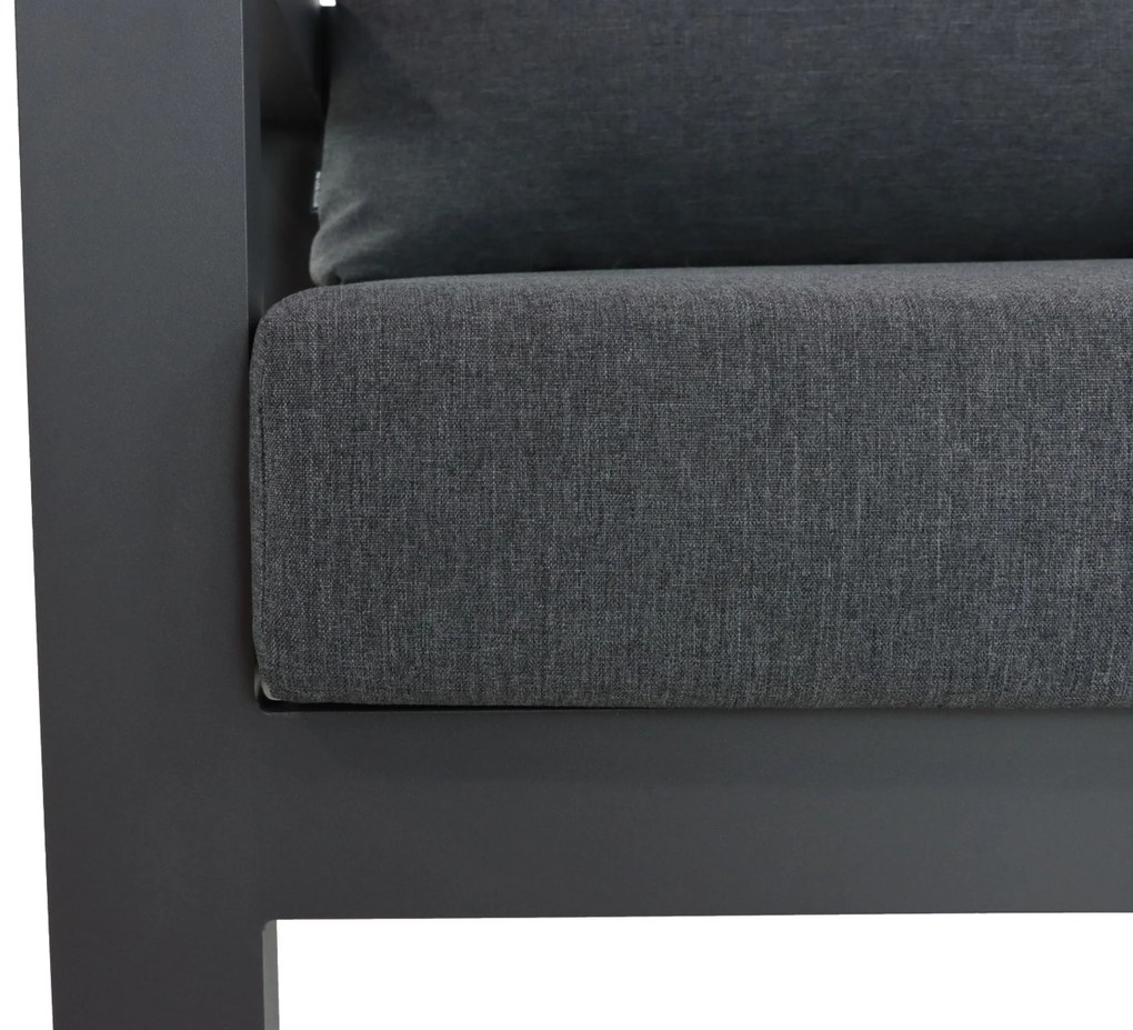 Tuinstoel Aluminium Grijs-antraciet Lifestyle Garden Furniture Luca