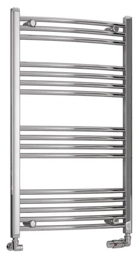 Eastbrook Wendover gebogen handdoekradiator 60x100cm 337W chroom