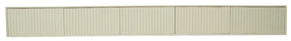 Starfurn Madison Sand Beige Tv-meubel Hangend Ribbels 280 Cm - 280x35x30cm.