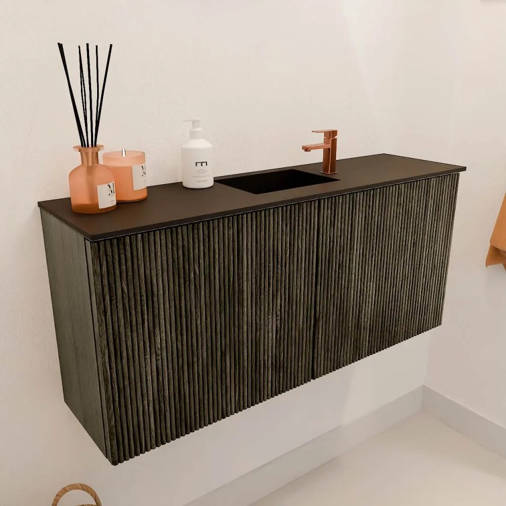Mondiaz Joya 90cm toiletmeubel shadow met wastafel faye midden 1 kraangat urban
