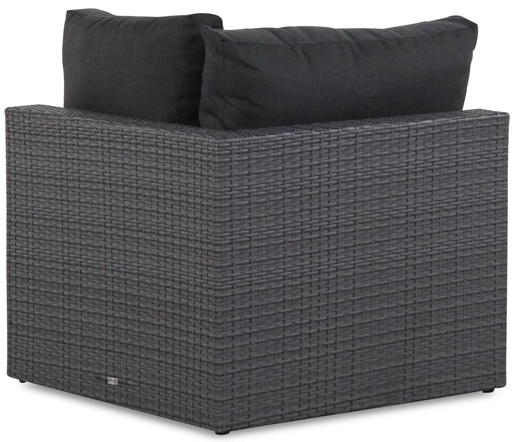 Chaise Loungeset 2 personen Wicker Grijs Garden Collections Houston