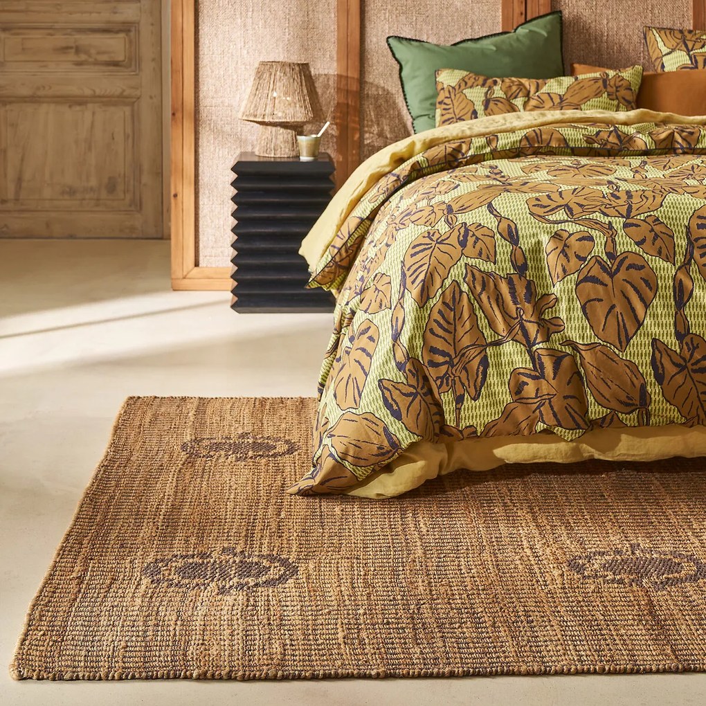 Vloerkleed in jute en katoen, Limari