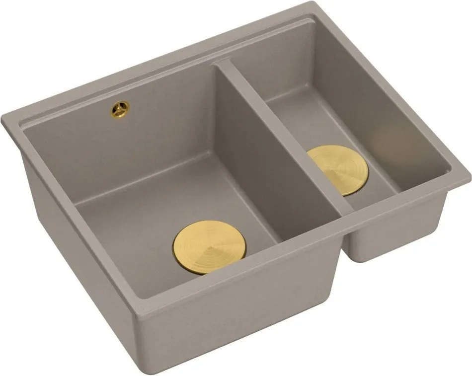 granieten spoelbak Logan 150 Beige