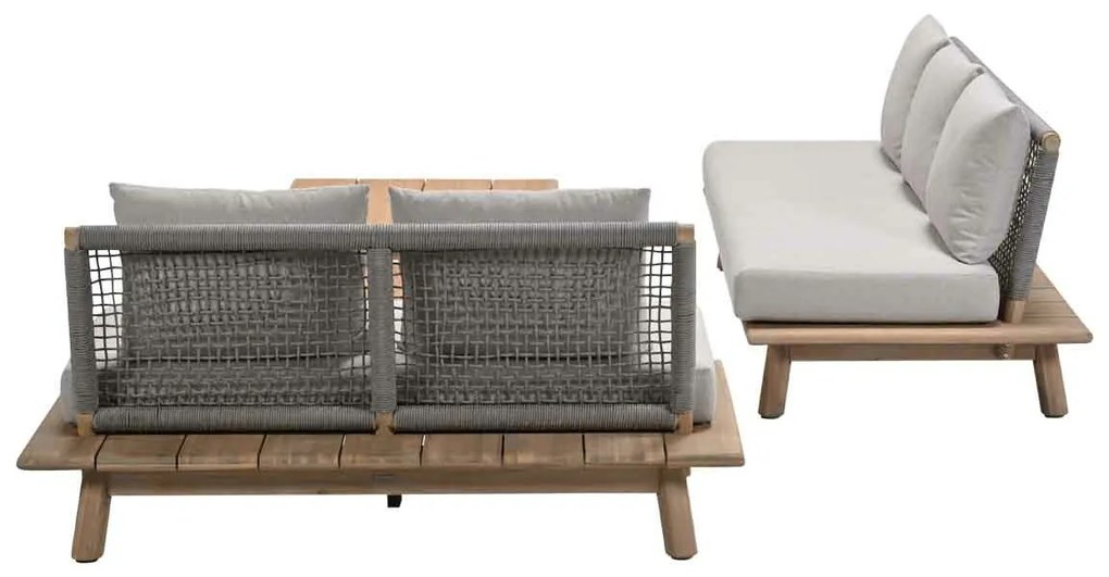 Garden Impressions San Namut loungeset 4-delig - grey sand