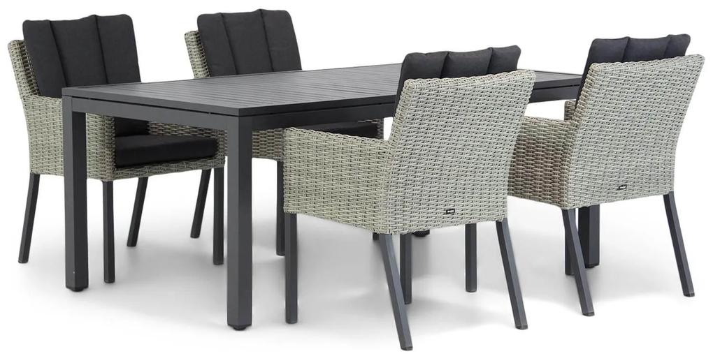 Garden Collections Oxbow/Concept 180 cm dining tuinset 5-delig