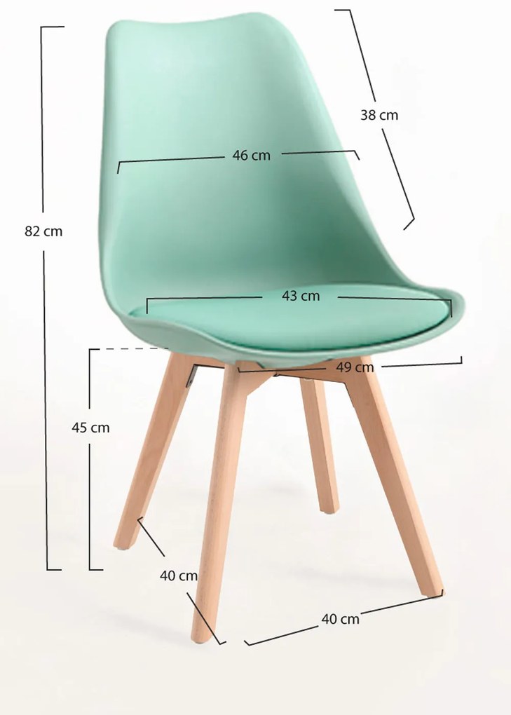 Set 6 Synk Basic Stoelen
