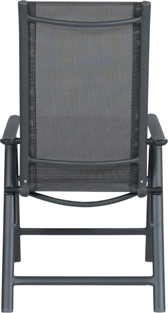 Garden Impressions Santos tuinset 7-delig - Kasper tuintafel 220x93 cm donker grijs