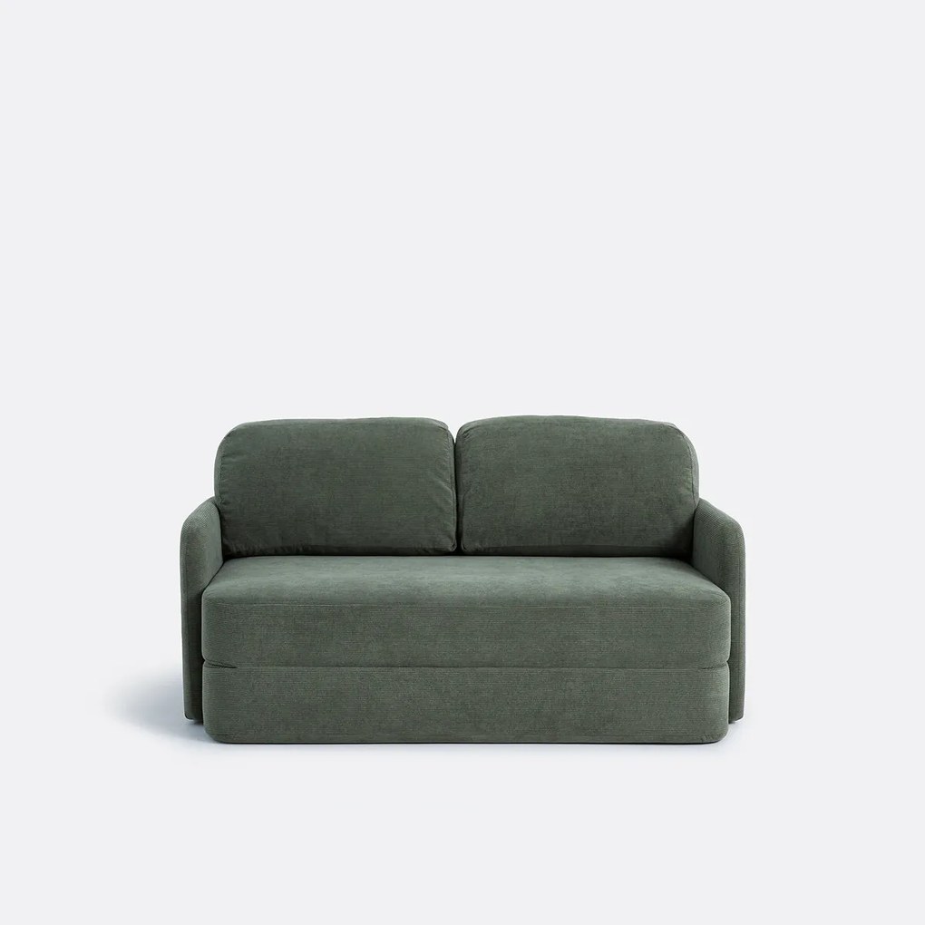 2-zits ribfluwelen slaapbank, Haley