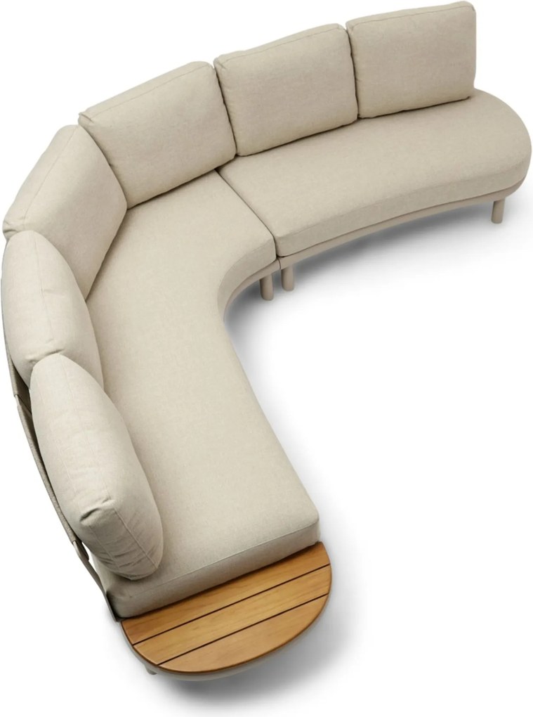 Coco Almara Hoekset Organisch Rope Zand/Beige 2-delig