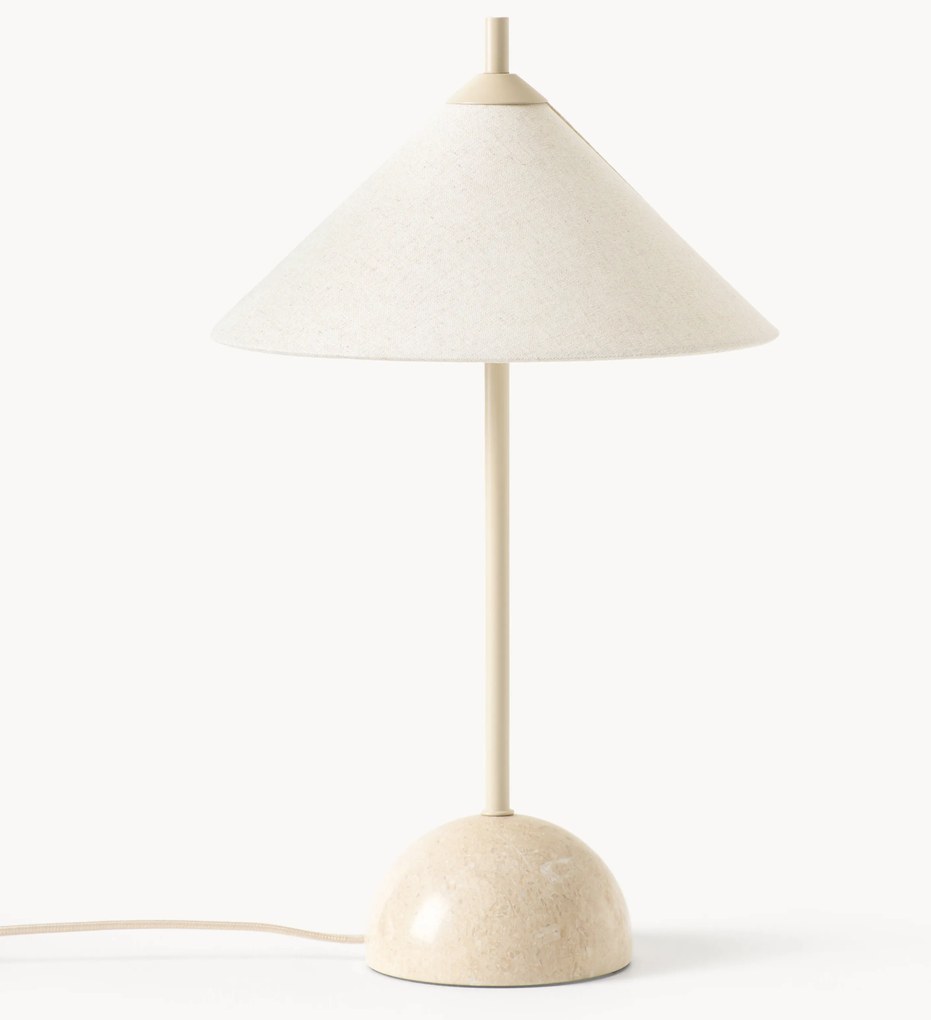 Tafellamp Vica met marmeren voet