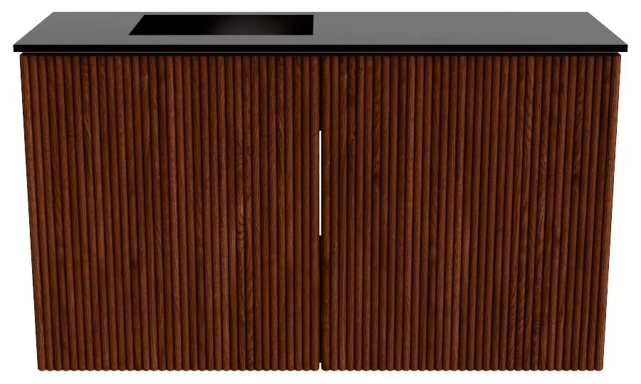 Mondiaz Joya 70cm toiletmeubel ruby met wastafel faye links 1 kraangat urban