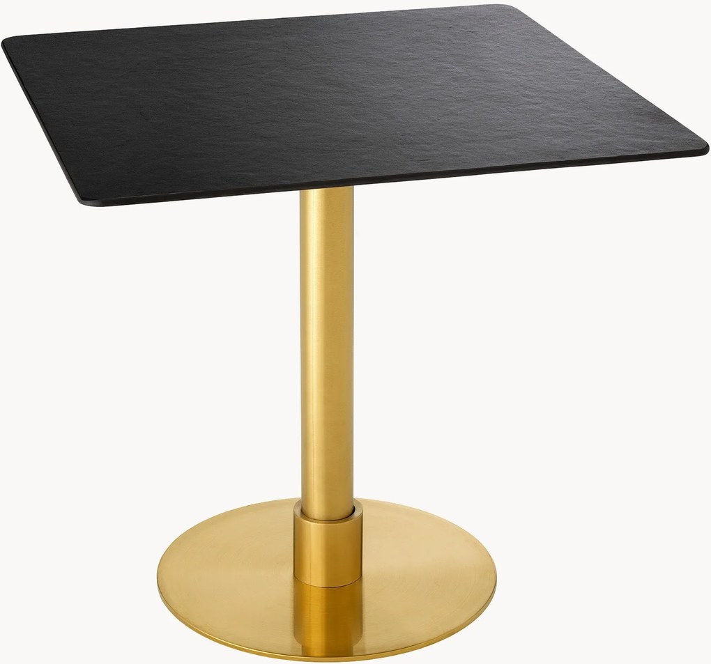 Eettafel Terzo met keramisch blad, 80 x 80 cm