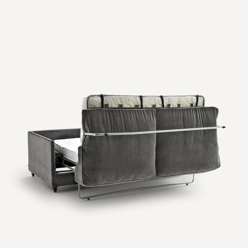 Omvormbare 3-zits fluwelen zetel, Lazare