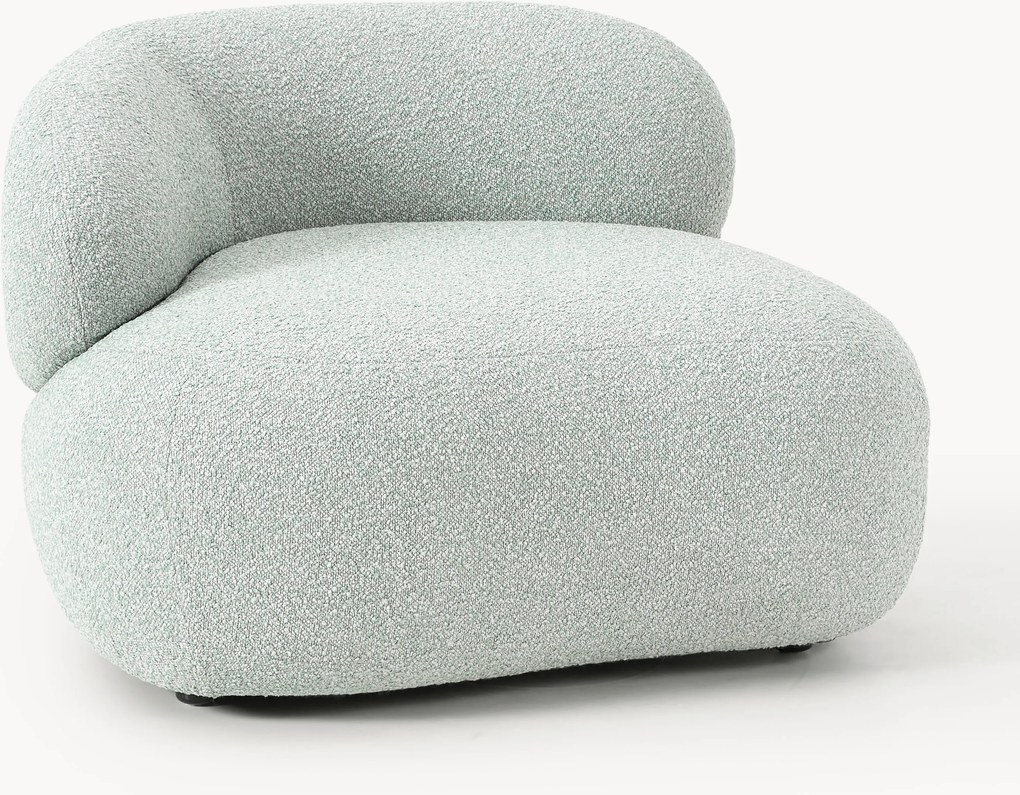 Bouclé loungefauteuil Alba