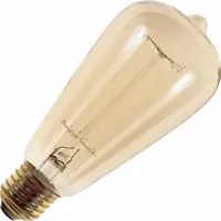 Schiefer kooldraadlamp E27 40W ST64 64x145mm 230V Goud