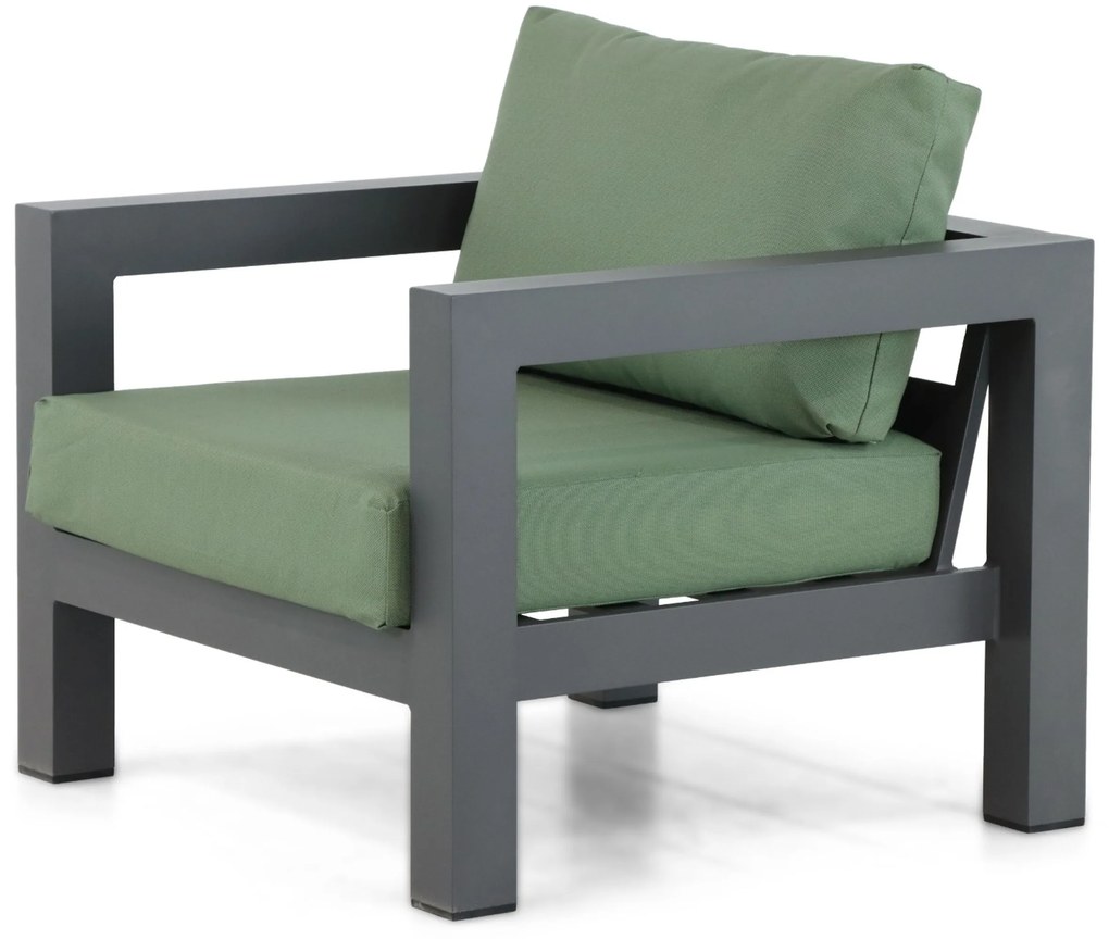 Tuinstoel Aluminium Grijs-antraciet Lifestyle Garden Furniture Luca