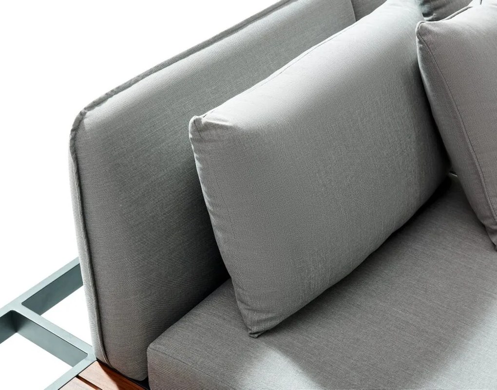 DATHO OUTDOOR Hoek Loungeset - Bali - Antraciet - Datho Outdoor