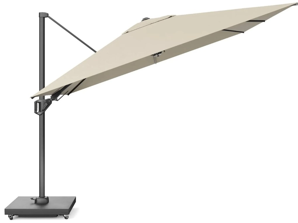 Platinum Challenger zweefparasol 3.5x2.6 m T2  (excl. voet) champagne