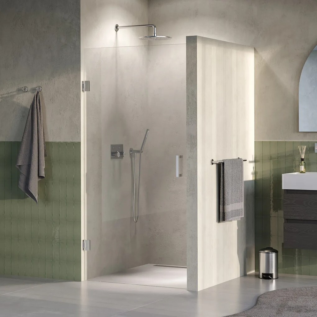 Brauer Void profielloze nisdeur 90cm RVS geborsteld PVD