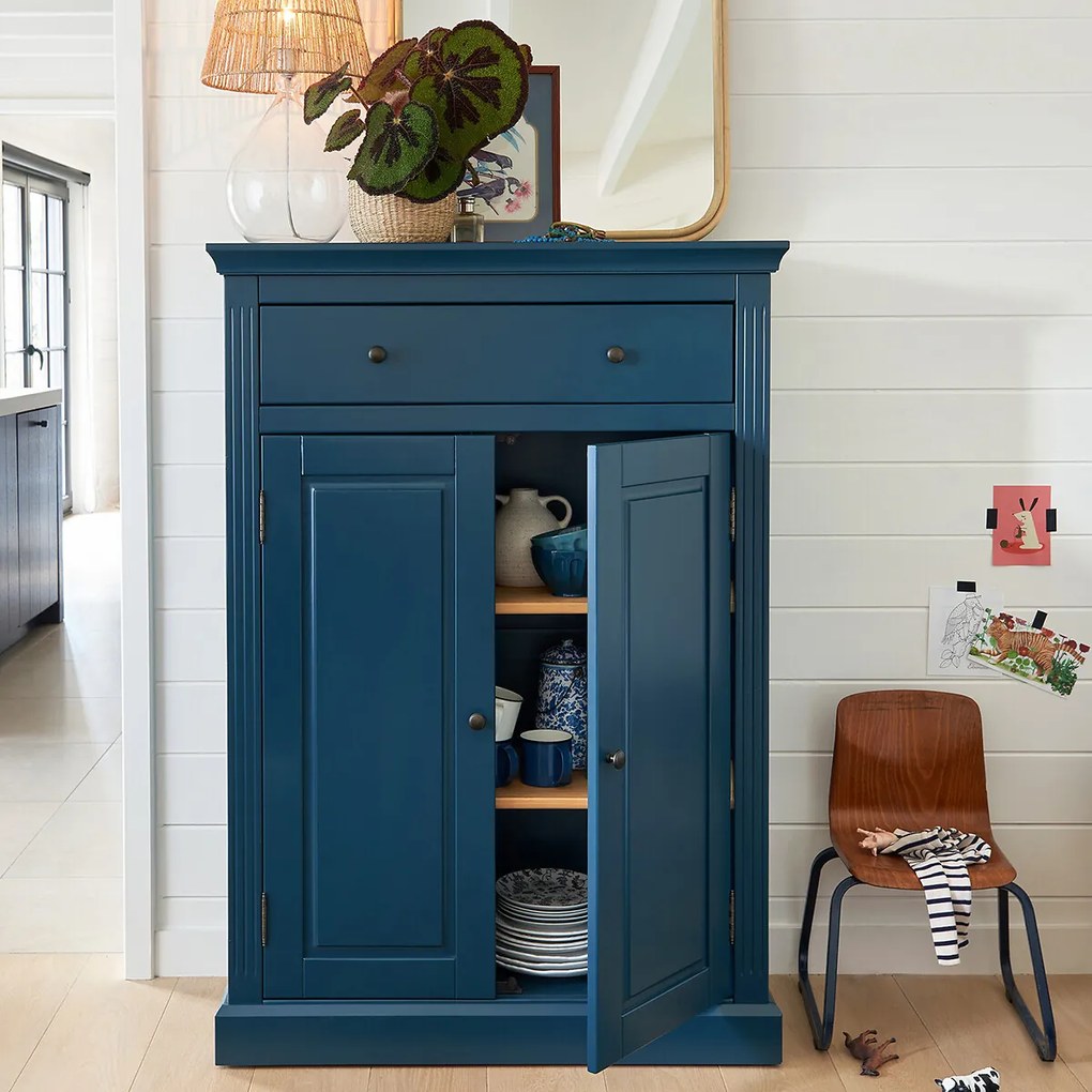 Parijse buffetkast van massief grenen en MDF, Poiret