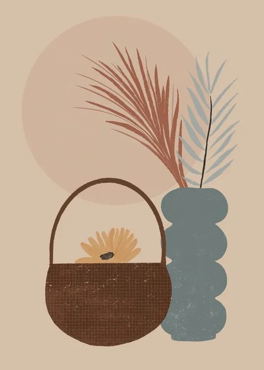 Ilustratie Sunflowers 03, Katarzyna Gąsiorowska