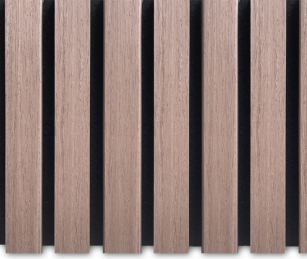 AkuPanel 240 cm Rustiek Walnoot   - Akoestische panelen