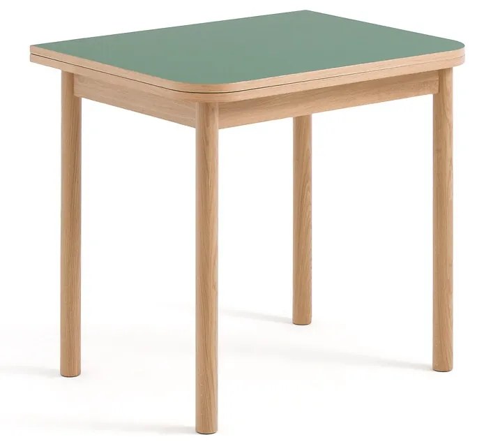 Uitschuifbare tafel van eikenhout en Formica, Quillan